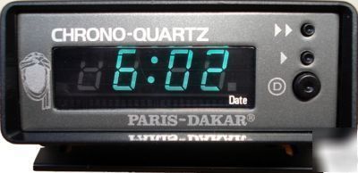 12 volt 24 hour digital clock, bright display, PD3000