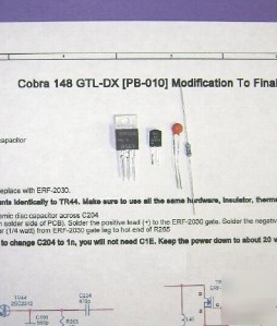 ERF2030 kit for cobra 148GTL dx euro P010