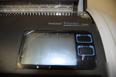 Gbc proclick pronto P3000 electric binding system