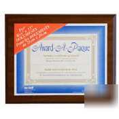 Nu-dell award-a-plaque - 13'' x 10.5'' frame