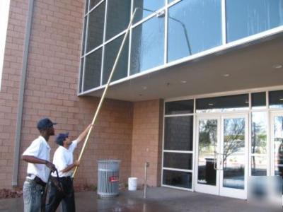 Tucker water-fed pole window washing system