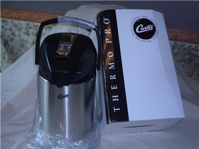 Air pot coffee dispenser curtis thermo pro