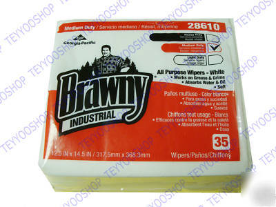 Brawny industrial all-purpose WIPERS5X35 1/4 fold wiper