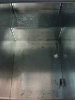 Caravell iskrem bunker freezer w/lid, 47.5