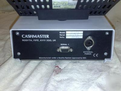 Cashmaster 303 cash counting scales tellermate machine
