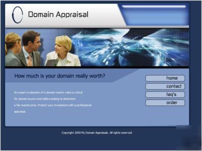 Domain name appriasal website