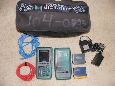 Microtest omniscanner 2 omni scanner cable analyzer 