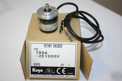 New koyo trda-2E1000V size 15 shaft encoder brand n box