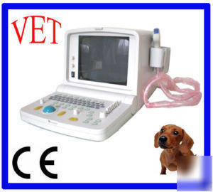 New veterinary ultrasound scanner + rectal linear probe
