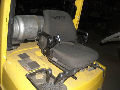 Used hyster outdoor tire forklift pneumatic tire clamp