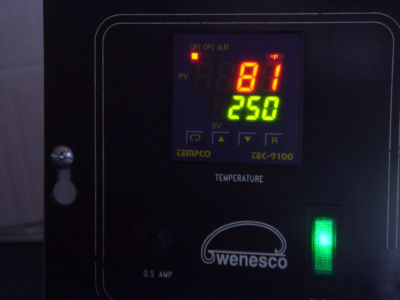 Wenesco melting pots MPU2 digital thermostat heating