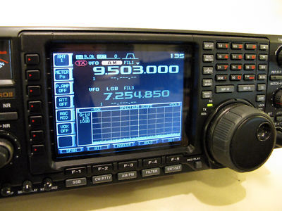 Icom ic-756 pro ii in box absolutely spotless w/ps-125 