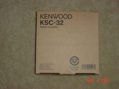 New kenwood ksc 32 charger for kenwod tk 3180 & tk 2180