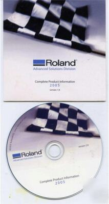 Roland adv. solutions complete product info cd