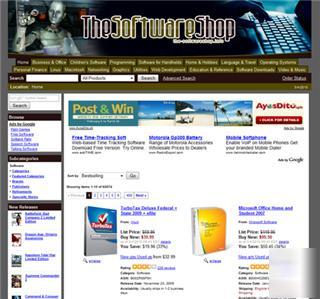 Software store - website business for sale + domain