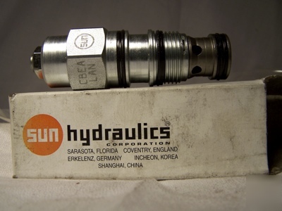 New sun hydraulics-valve cbea-lan ( )