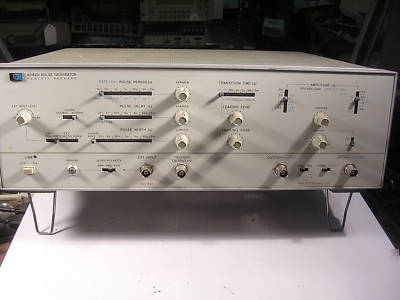 Agilent / hp 8082A 250 mhz pulse generator tested good