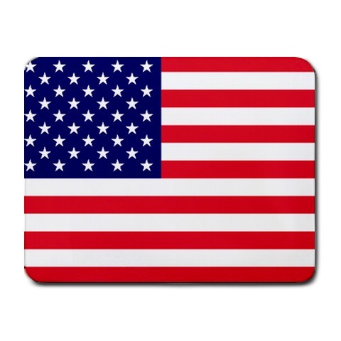 American flag usa mouse pad