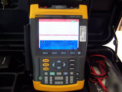 Fluke 199 c scopemeter with fluke view & optcal cable