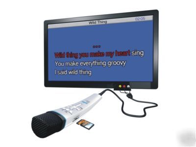 Mikepro-ii portable recordable karaoke sys - free songs