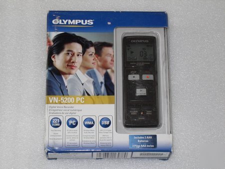 New olympus vn 5200 pc digital voice recorder *brand ** 
