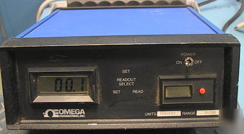 Omega mass flow controller mfc? power supply display re