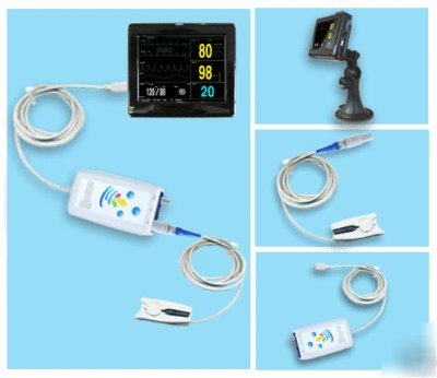 Patient monitor ecg & SPO2 monitor human or vet use