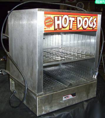 Apw wyott ds 1A hot dog steamer cooker warmer 