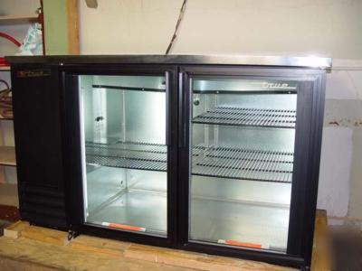 True tbb-2G refrigerated back bar cooler