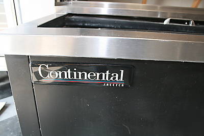 Continental back bar freezer for beer mugs CGC37