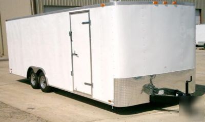 Enclosed trailer 85X20 cargo trailers in texas @ phil's