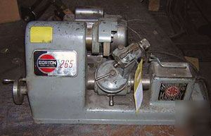 Gorton model 265 bench model single lip cutter grinder