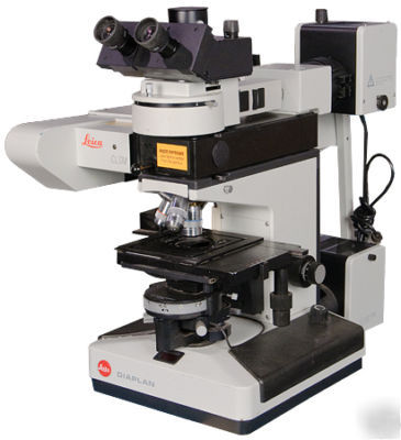 Leitz wetzlar diaplan clsm microscope w/o laser 