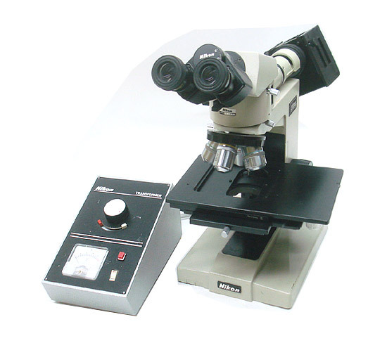 Nice nikon optiphot microscope + 5-40X objectives