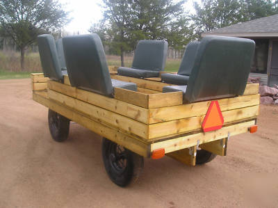 ****** custom built hay wagon / trailer ****** 