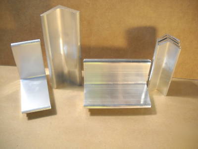 8020 inc aluminum angle stock mixed lot cz (14PCS)