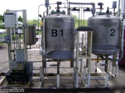 2 tank distillation / still system with vacuum assist