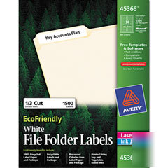 Avery AVE45366 - eco-friendly labels 45366