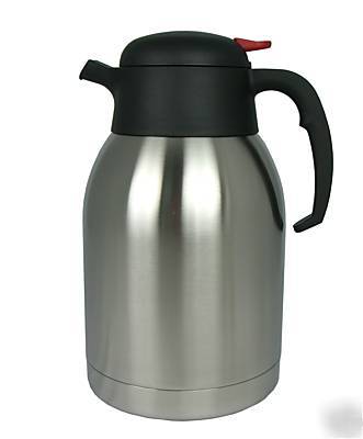 Commercial service stainless steel coffee pot server 2L