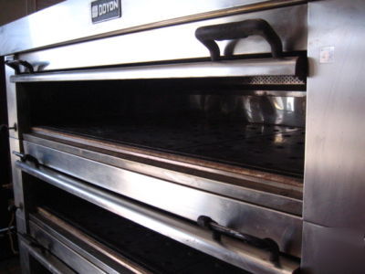Doyon artisan stone triple deck oven model 3T3