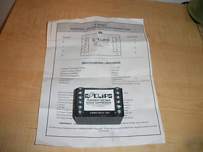 E clips transient voltage surge suppressor data line