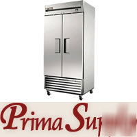 New commercial true 35CF ss 2 door freezer - ts-35F