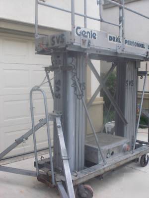 Genie man lift ~ construction 