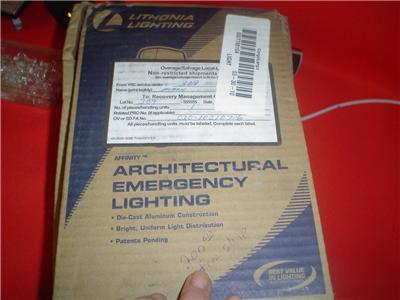 Lithonia lighting affinity architechtural emergency