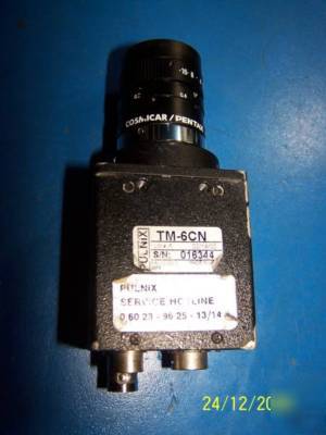 Pulnix / jai ccd tm-6CN + cosmicar/pentax tv lens 25MM