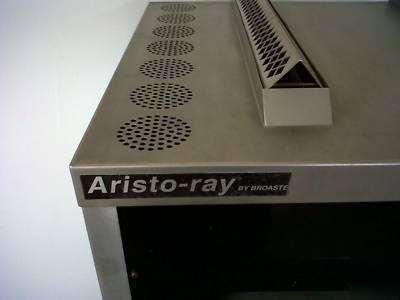 Aristo-ray broiler by broaster nat. gas