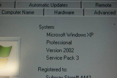 Micros pcws 2010 1.8GHZ / 1GB ram / huge 80GB/12' lcd