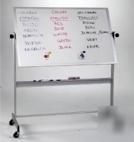 4 x 6 reversible porcelain markerboard 668AG-dd