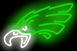 Big- hiladelphia eagles display neon light 14X9 L16