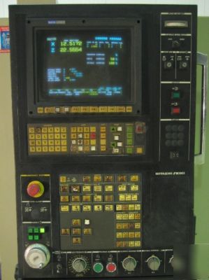 Hitachi seiki ht 23S iii cnc turning center lathe hitec